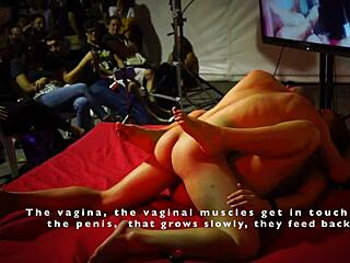 i'm giving sex coaching on stage with pamela and jesus