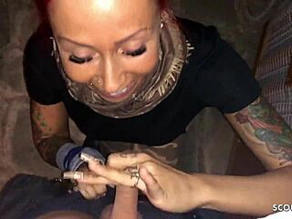 German party slut, wanna get licked by random guys in store?