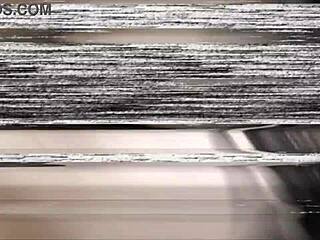 Skinny blonde gets her ass ripped and fucked hard