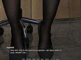 Fingering boss under table before banging! 🔥