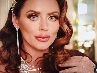 Huge Boobs British Milf Sophie Dee Sensual Solo Striptease