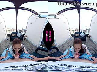 Perfect Redhead Sucks Cock In VR POV