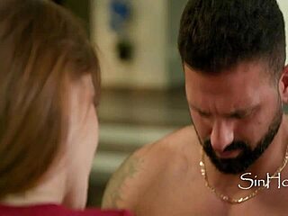 mature petite redhead sata jones rides anal on couch in hardcore fucking