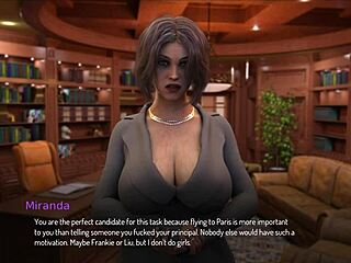 Visual novel adventure with interactive gameplay