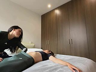 Compilation Of Two Lesbians Experiencing Hard Sex