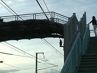 Exhibitionists Seduce Passenger