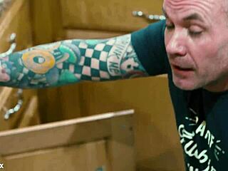 in this wet work session, she gives a blowjob with dirty talk, leading to creampie and spitting on cock.