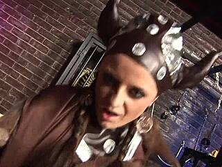 Hairless Girl in Heels Takes Big Cock Anal