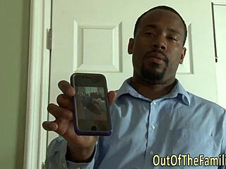 in this high definition amateur video, a teen girl fucks her black stepdad and takes his cum in her mouth, not her real dad