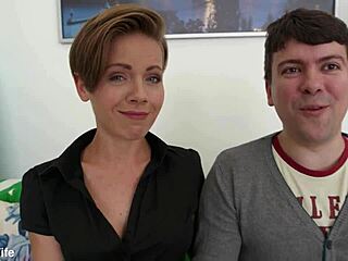 Housewife Sasha Zima gets a cum inside her mouth