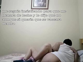 My husband's stepfather embraces me, removes my uterus, and fills me with semen part 1