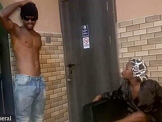 House boy seduced and fucked by madam!