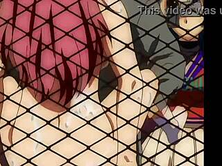 Hentai Teacher Pounds Student on Windy Rooftop