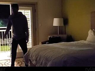 hot young slut fucked hard in motel with door open