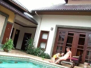 Tall Slim Thai Whore Fucked Raw By Big Dick Tourist At Pattaya Spa