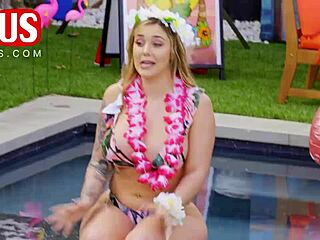 jerkaoke summertime orgy - featuring madison morgan rosalyn sphinx and more