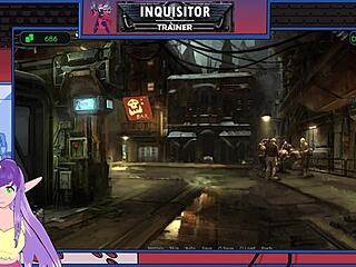 the inquisitor gets an orgasm from big cock