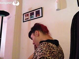 Naughty Babysitter Teases Wildly with Her Sexy Thong Body!