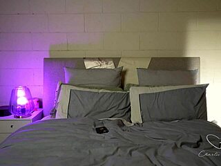 Charlie Forde's sensual sexting promo with a solo bedroom performance