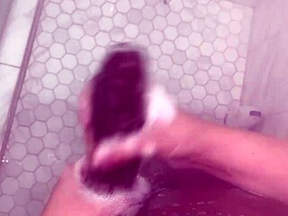 stepbro, will your huge cock fit my tight ass in shower?