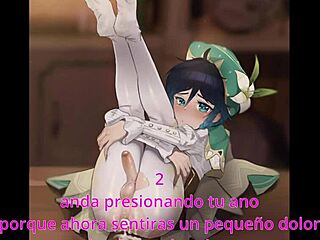 Venti plays with your ass in femdom joi instructions!