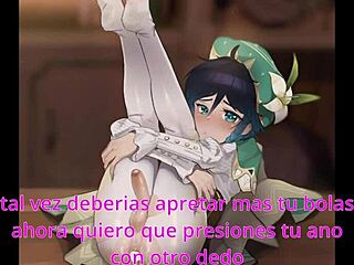 Venti plays with your ass in femdom joi instructions!