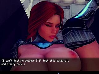 Redhead with big ass and tits in Mental Blast Negative Influence Part 3