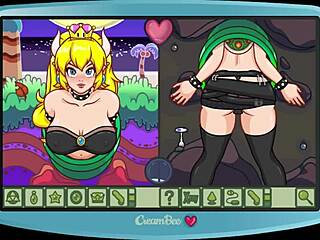 bowsette and boosette say they love hard cocks in this group sex scene