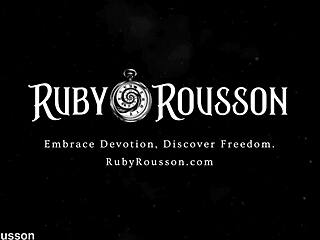 Ruby Rousson, are you forever owned as my slave?