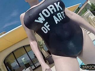 Ewa Sonnet Reveals Her Free Nipples In Detail