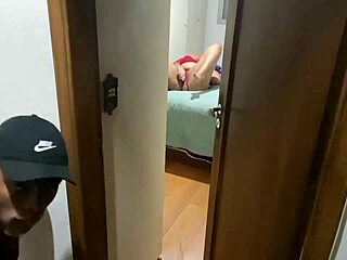 my brother-in-law caught me masturbating and slammed his huge rod in me!