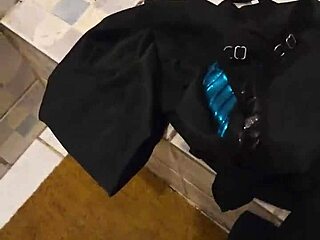 Masturbating in the bathroom with my friend's mom