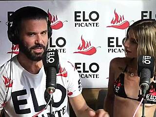 colombian alessa kitty in casting interview before the spicy room.