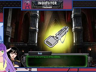 the inquisitor gets an orgasm from big cock