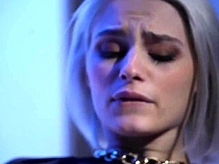 Tight Greek blonde Christy White stretched by James Duval in hot scene