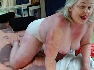 Wow! Dawn Cums in White Satin Brief for Ryan Before Mailing It!