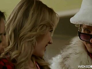 shy teen nicole deepthroats melody's big melons