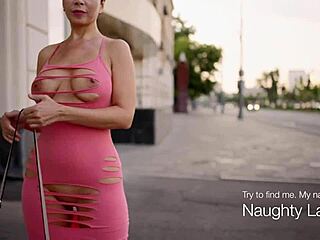 I cut my dress and flashed outside to show it to others