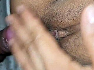 look at this shaved wet pussy of the latina whore