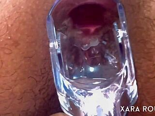 Speculum examination of the anus and the gaping hole