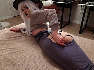 Elf witch, tell me, is hot cum on your face the beauty secret?