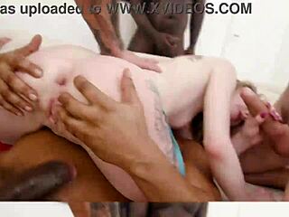 Kxtten’s first anal scene with a big black cock and a happy ending