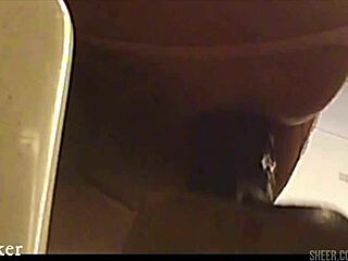 Sex machine goes up and down while i ride it with my ass