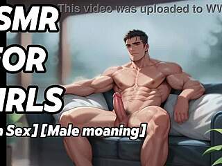 Beautiful girl gets wet in this ASMR video with a hard cock