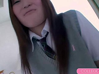 Cute Asian Schoolgirl Mona Yuuki Creampied