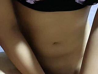 Tiny pinay gets fucked by her friend as she's too horny to talk