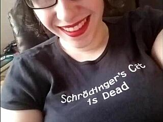 Clothed mistress dominates in nonnude sexting session