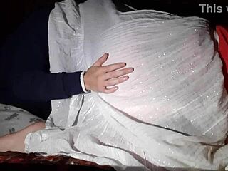 Homemade video of stepson sucking his mother in law’s pussy