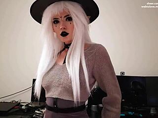 Elf witch, tell me, is hot cum on your face the beauty secret?
