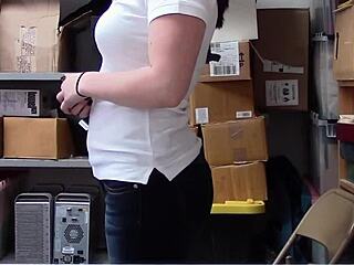 Raven's Discussion With Officer Ends In Pussy Bang